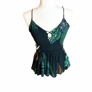 Tropical Green Small Tank Top